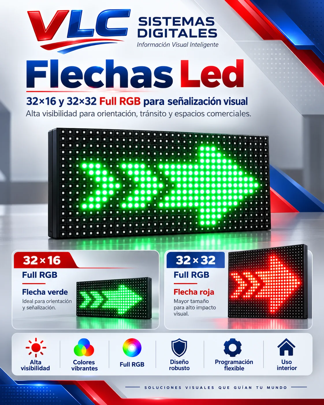 Catálogo VLC Flechas LED