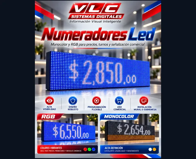 Catálogo numeradores VLC